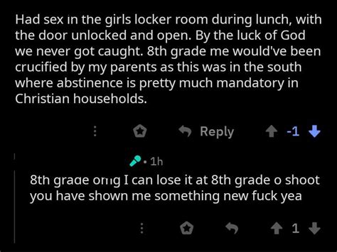 Ah Yes I Totally Believe You Had Sex There In 8th Grade Rihavesex