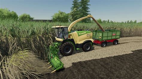 Krone X Collect 900 3 Poplar And Sugarcane V1 0 0 2 FS22 Farming