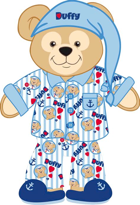 Pajama Duffy The Bear Clipart Wikiclipart