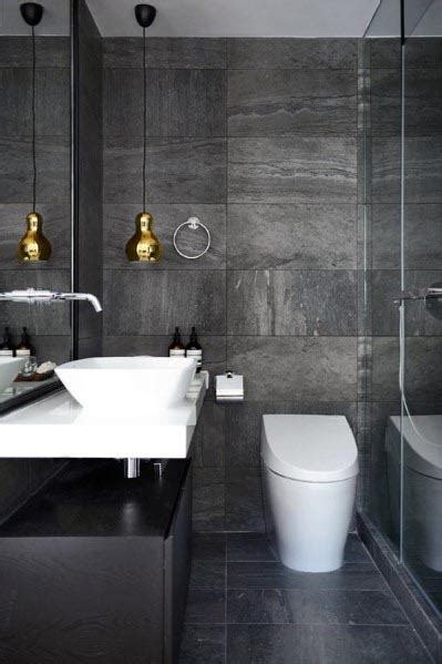 Modern bathroom remodel ideas by creative interiors & designs in hoboken, nj. Top 60 Best Grey Bathroom Ideas - Interior Design Inspiration