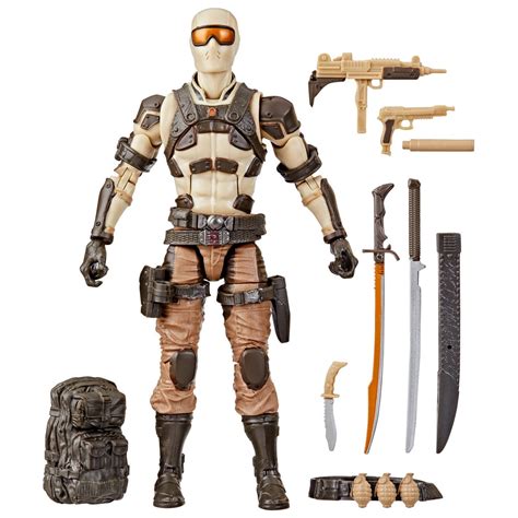 Gi Joe Classified Series 6 Inch Desert Commando Snake Eyes Action Figure