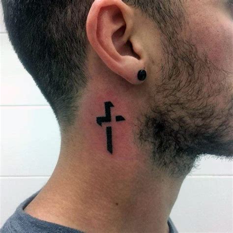 Side Neck Tattoos For Men Simple Best Tattoo Ideas