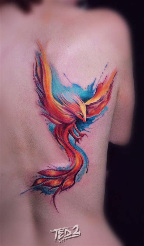 The 25 Best Watercolor Phoenix Tattoo Ideas On Pinterest