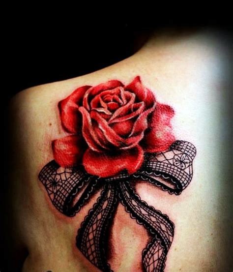 101 Tasteful Lace Tattoos Designs and Ideas