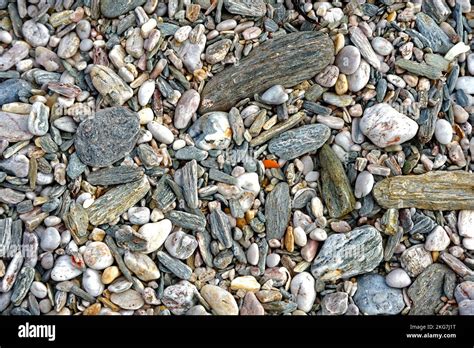 Pebbles On A Beach Stock Photo Alamy