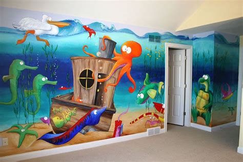 Undersea Wall Murals Wall Decorations 2015 Kids Room Murals Kids