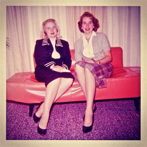 instagram filtered vintage photo 1960s ladies in skirts an… flickr