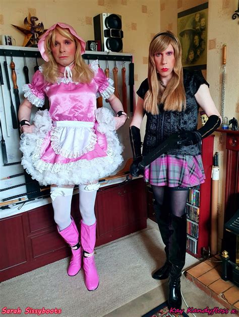 Auntie Kay Punishes And Humiliates Sissy Maid Sarah