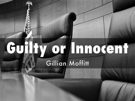 Guilty Or Innocent By Gmoffitt21
