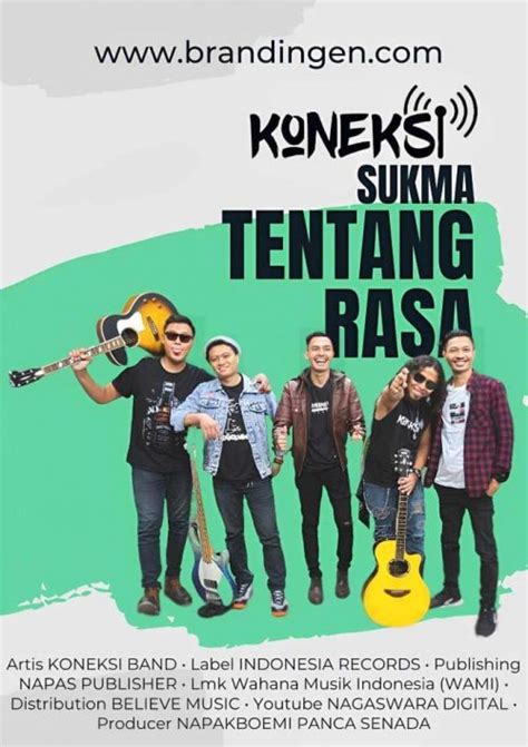 Koneksi Band Rilis Album Tentang Rasa Grup Band Perdana Indonesia