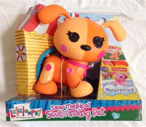 フィギュア Lalaloopsy Sew Magical Swimming Pet Dog Doll Walks And Swims Orange