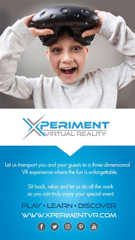 Xperiment Virtual Reality Birthday Parties and Events | Virtual reality, Vr experience, Virtual