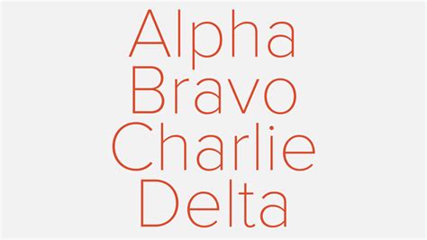 The first letter of the word is the note: Learning the Nato Phonetic Alphabet: Alpha, Bravo | Aerial ...