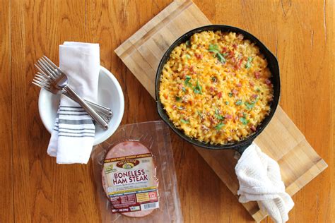 Great customer service and great prices. Wellshire Boneless Ham Steak meets its cheesy companion ...