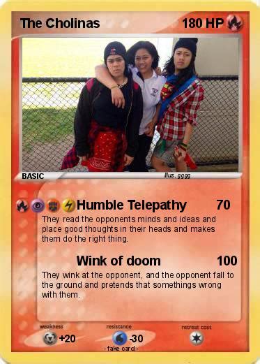 Pokémon The Cholinas Humble Telepathy My Pokemon Card