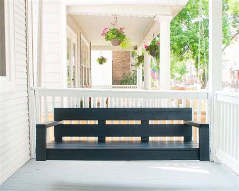 Check out how some creative folks used salvaged wood, old doors, and reclaimed furniture to create these wonderful suspended beds, seats, and chair swings for either indoor or outdoor use. 23 Free DIY Porch Swing Plans & Ideas to Chill in Your ...