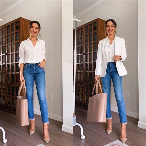 5 Business Casual Outfits For Spring Life With Jazz Spring Business