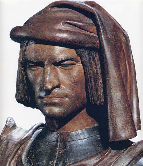 Lorenzo De Medici 1449 1492 Bust By Andrea Del Verrocchio Statues