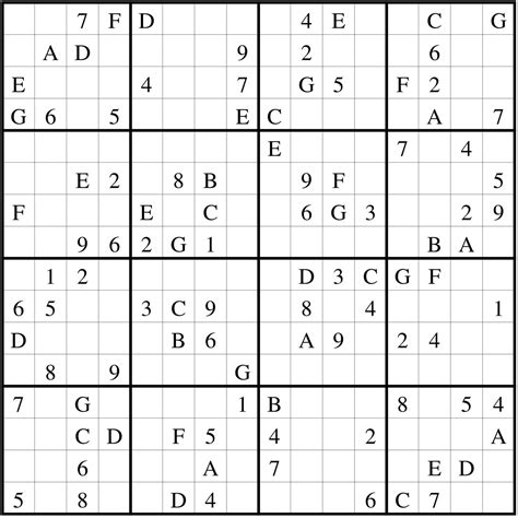 Free Printable Super Challenger Sudoku Free Printable Image Result