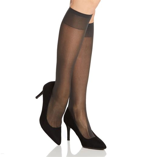 Mode Stockings Eleganti Rht Romance Nylons Coffee Imperfects Sheer Heel And Toe €22 36