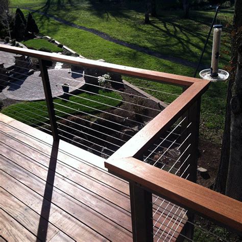 China Deck Cable Rails Wire Railing Systemsstainless Steel Front