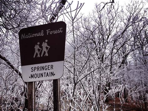 Weather Update Appalachian Trail In Ga 3 6 14