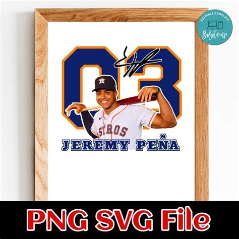 Houston Astros Jeremy Pena Png File Template Bobotemp
