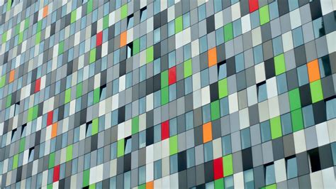 Download Wallpaper 3840x2160 Building Architecture Facade Colorful