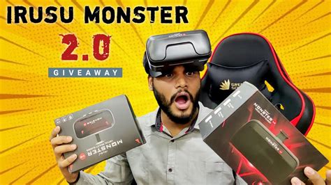 Irusu Monster Vr Box Upgraded Version Review Giveaway Youtube