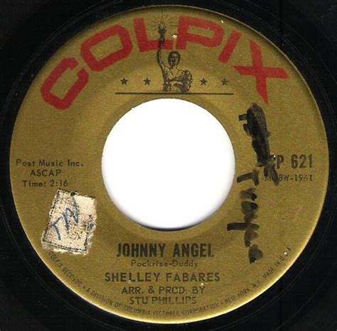 Fabares Shelley Johnny Angel Colpix Cp Single Vinyl February