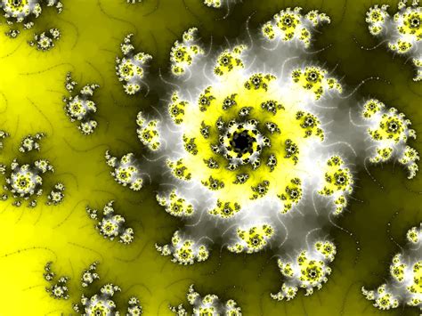 Yellow Fractal Spiral Free Stock Photo Public Domain Pictures