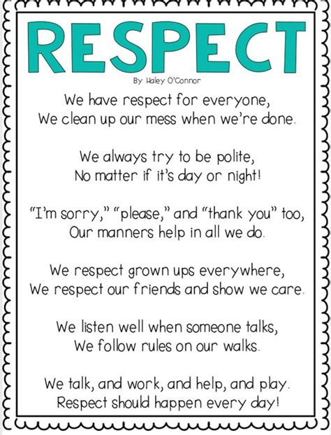 Respect Poem In 2023 List Of Positive Words Respect Meaning Respect
