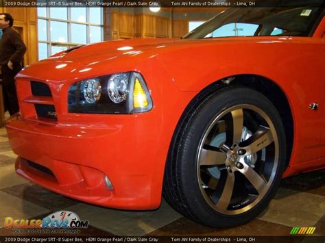 2009 Dodge Charger Srt 8 Super Bee Hemi Orange Pearl Dark Slate Gray