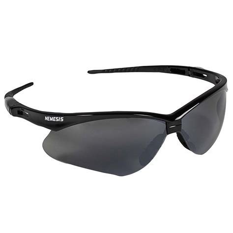 V30 Nemesis Smoke Safety Glasses Black Frame 25688 Macdonald Industrial Supply