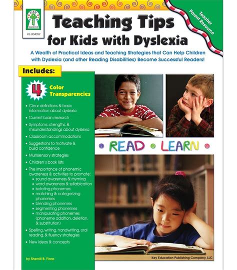 Teaching Tips For Kids With Dyslexia Provides Teachers With Practical