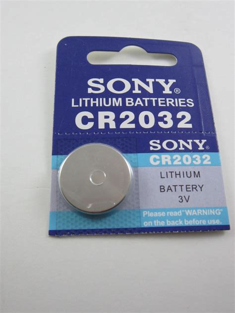 3volt lithium coin battery cr2032, ecr2032. Sony 1x CR2032 CR 2032 DL2032 - 3V Lithium Button Cell ...