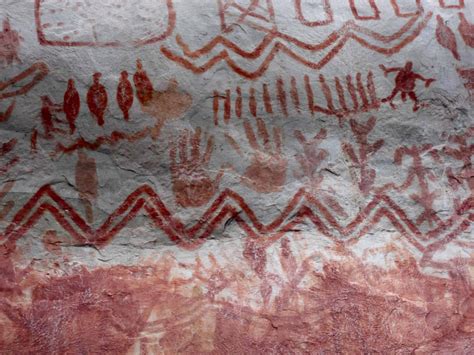 Ancient Colombian Rock Art L Pictographs L Cave Paintings