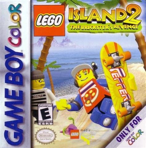 Lego Island 2 The Bricksters Revenge Nintendo Game Boy Color