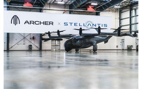 Stellantis And Archer Host European Debut Of Midnight Evtol Aircraft At