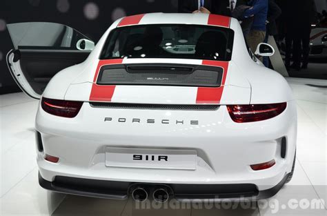 Porsche 911 R 2016 Geneva Motor Show Live