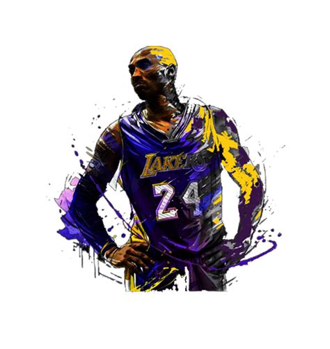 When it comes to nba basketball…. bryant 24 drawing colorful Art Print by neldahumprey - X ...