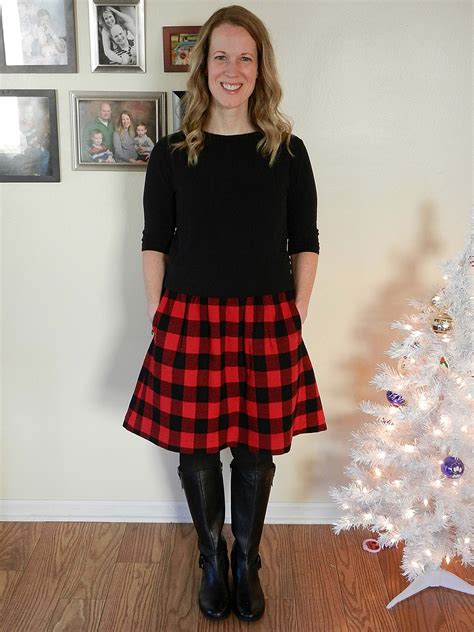 Https://techalive.net/outfit/buffalo Plaid Skirt Outfit