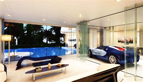 Sleeping Right Next To Your Supercar Inspiring Homes With Living Room