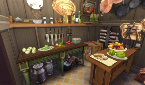 The Sims 4 — Budgie2budgie Satureja13 Added A Pantry To