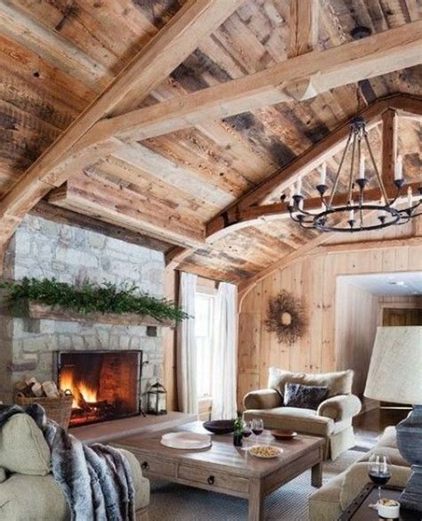 35 Stunning Living Room Design Ideas With Wooden Beams Page 17 Of 32