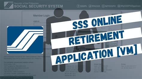 How To File Retirement Application On Sss Online Youtube