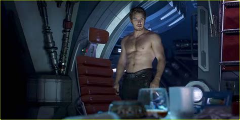 Chris Pratt Is Shirtless In Latest Guardians Trailer See The Pic Photo Chris