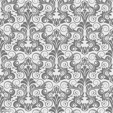 Grey Seamless Wallpaper Stock Illustration Download Image Now