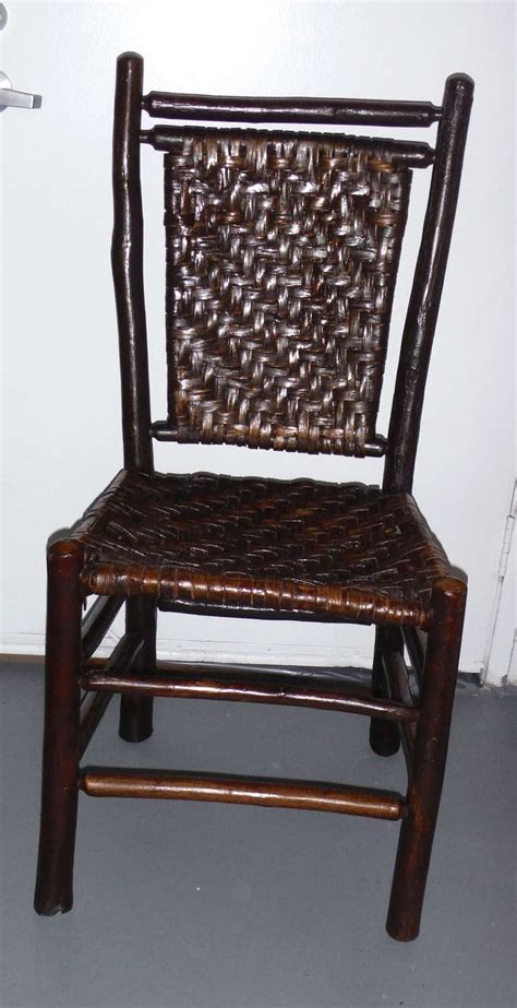 It goes without saying that hickory chair's furniture is amazing in all respects, including and not limited to beauty and craftsmanship. Fantastic Signed Old Hickory Side Chair For Sale at 1stdibs