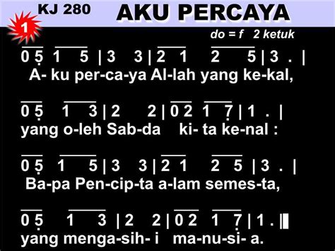 Gm c f g e am jika ada yang lainnya dm g am d. KidungOnline.com - KJ 280 AKU PERCAYA